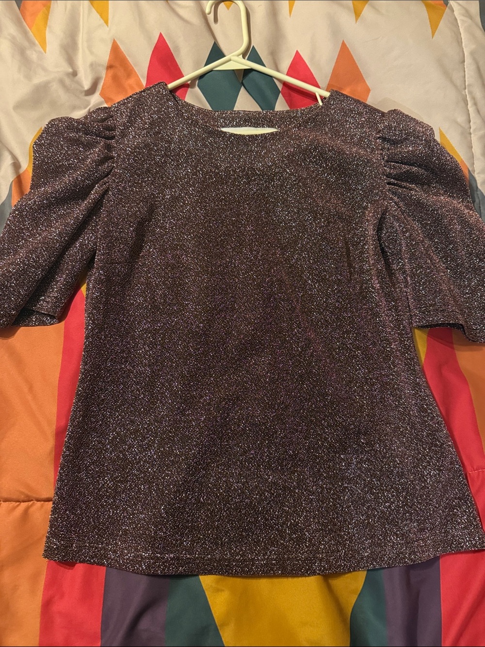 Kurt Lyle sparkle top